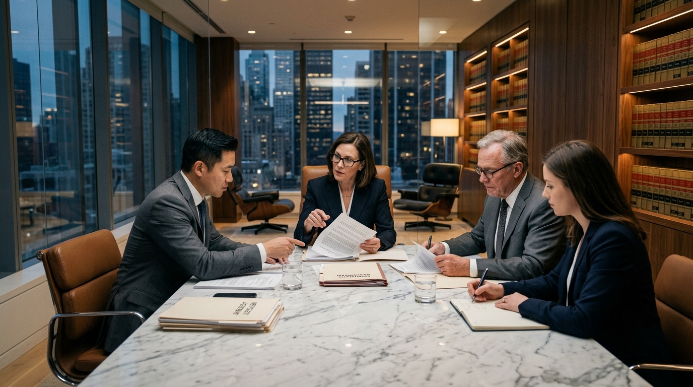 Dike Counsel Attorneys in Client Consultation Session